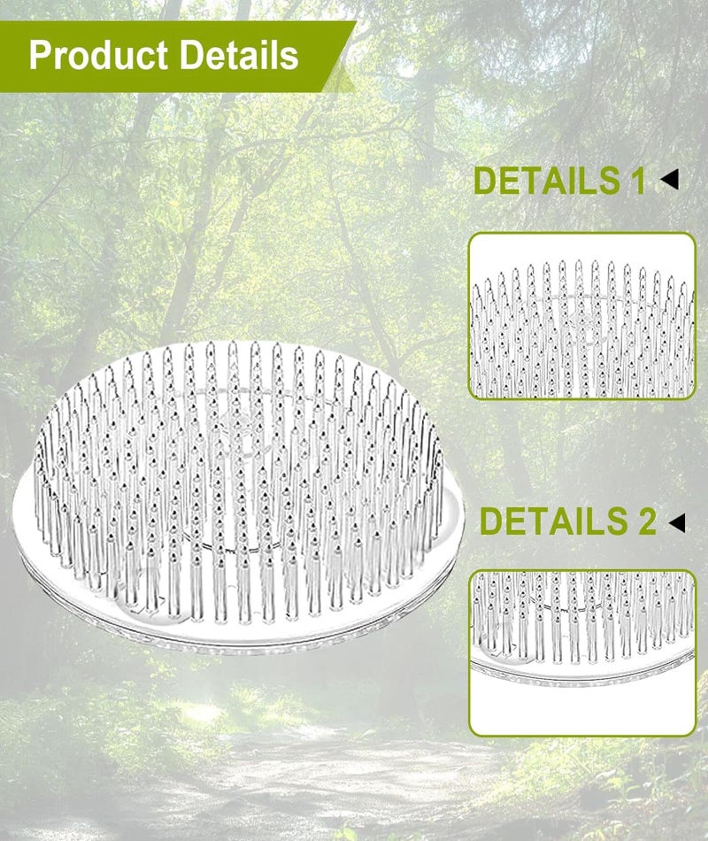 CartHome 4 Pcs Flower Arrangement Holder, 2.76 inches Flower Making Materials Set Flower Arrangement Holder for Daily Use and Holiday Decor Wedding Decoration - Image 3