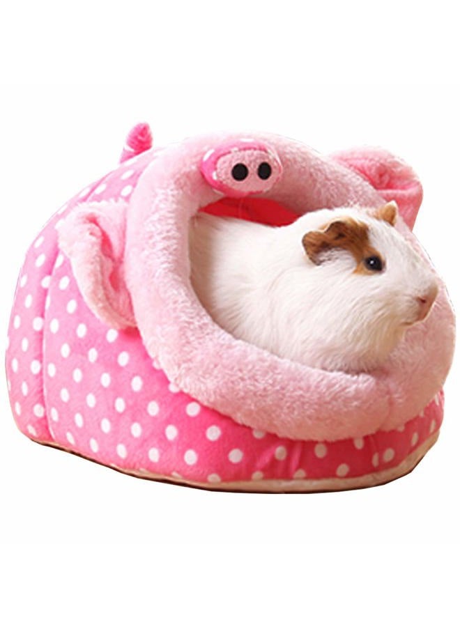 LEFTSTARER Guinea Pig Bed Toy Cage House Accessories Nest Hedgehog Hamster Supplies Sugar Glider Ferret Rat Bed Toy Small pet Animals（3-L） - Image 1