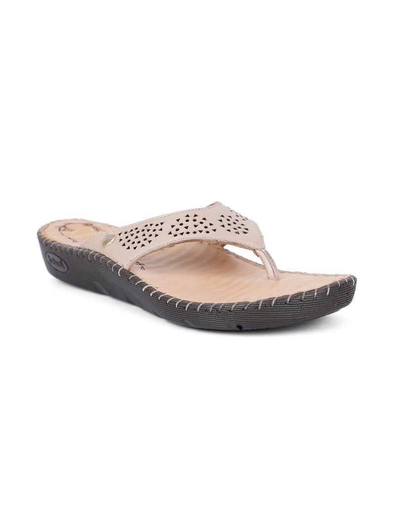 Scholl Women's LIZA THONG Offwhite Heels - 3 UK (6741003) - Image 3