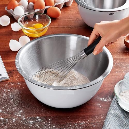 Prostuff.in® 30cm Stainless Steel Balloon Whisk with Durable Plastic Handle – Manual Egg Beater & Kitchen Mixer Tool for Baking, Cooking & Blending 1 Pcs - Image 5