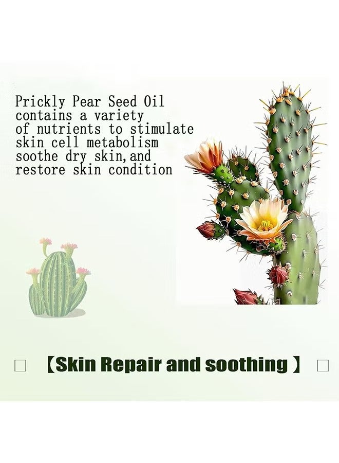 أوهو زيت بذور الكمثرى الدقيقة, زيت الكمثرى الدقيقة العضوية, الكاكتوس جوهر الوجه, زيت بذور الكمثرى الدقيقة مرطب الجلد, للبلد, الوجه, الشعر 50 مل - Image 4