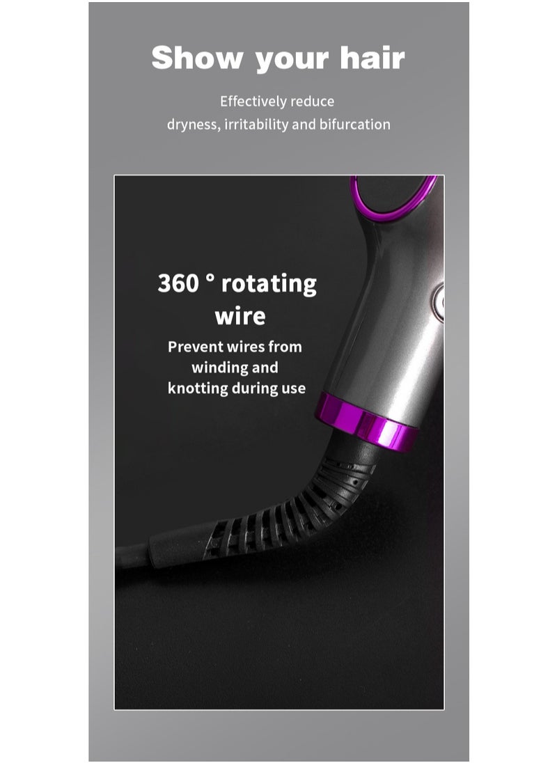 Clamp LCD Display Straightening Curling Iron