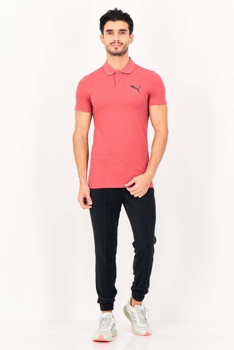 PUMA Men Slim Fit Short Sleeve Outdoor Polo Shirt, Red - Image 2