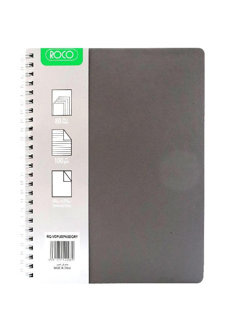 ROCO Notebook Leatherette16.3 X 21.5 cm80 Sheets