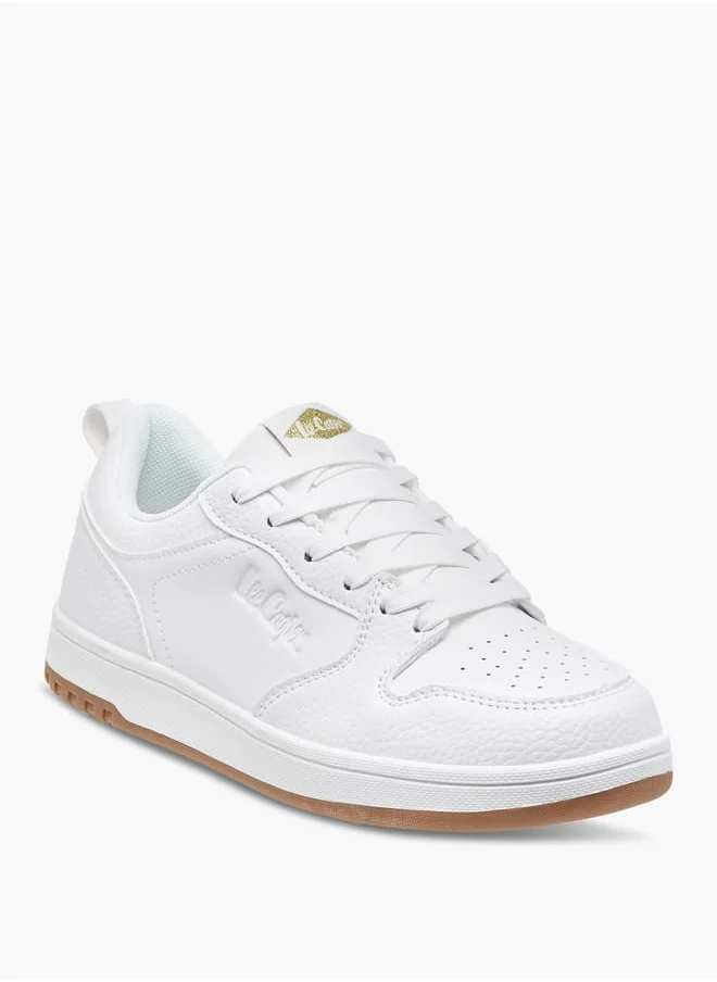 لي كوبر Women's Panelled Lace-Up Sneakers