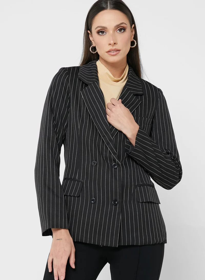 ELLA Striped Blazer