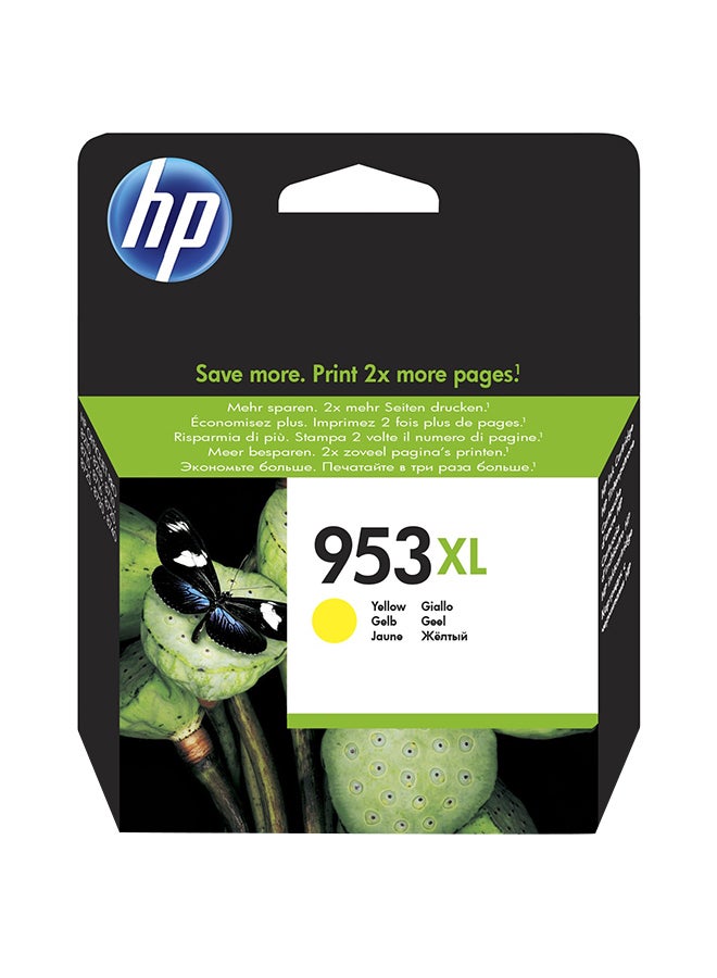 HP خرطوشة 953 لطابعة نفث الحبر أصفر - Image 1
