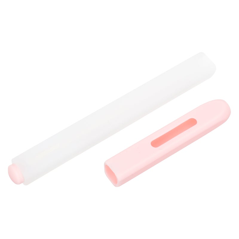 2pcs Silicone Pencil Sleeve Translucent Silicone Pen Holder Compatible for Apple Pencil 2 - Image 1