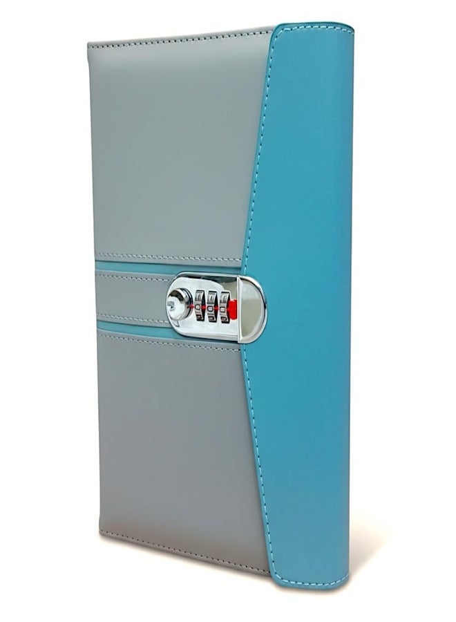 SHREE TECHNESH Lock Diary with Password | Premium Leatherette Number Lock Diary | Office & Personal Journal | Diary Gift Set for Boys, Girls & Adults - Image 1