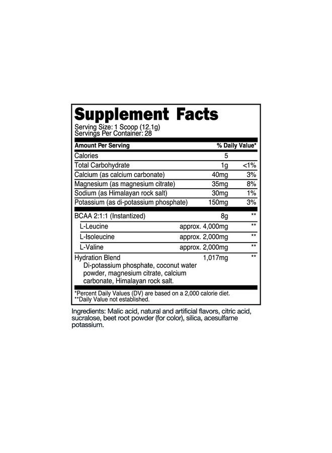 TransformHQ BCAA 2:1:1 Powder - (Kiwi Strawberry) 28 Servings - Perform - Gluten Free, Non-GMO - Image 2