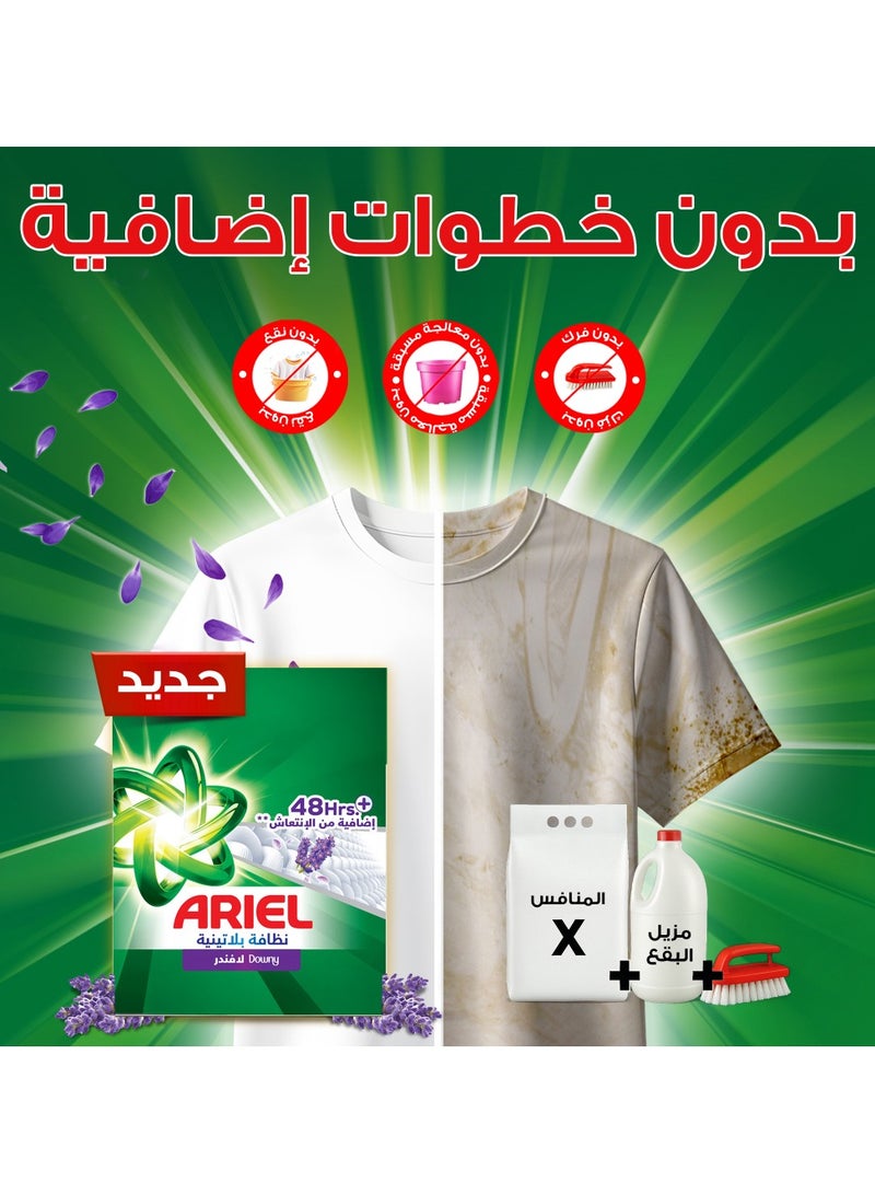 Ariel Platinum Clean Lavender Laundry Detergent Powder 8kg - Image 3