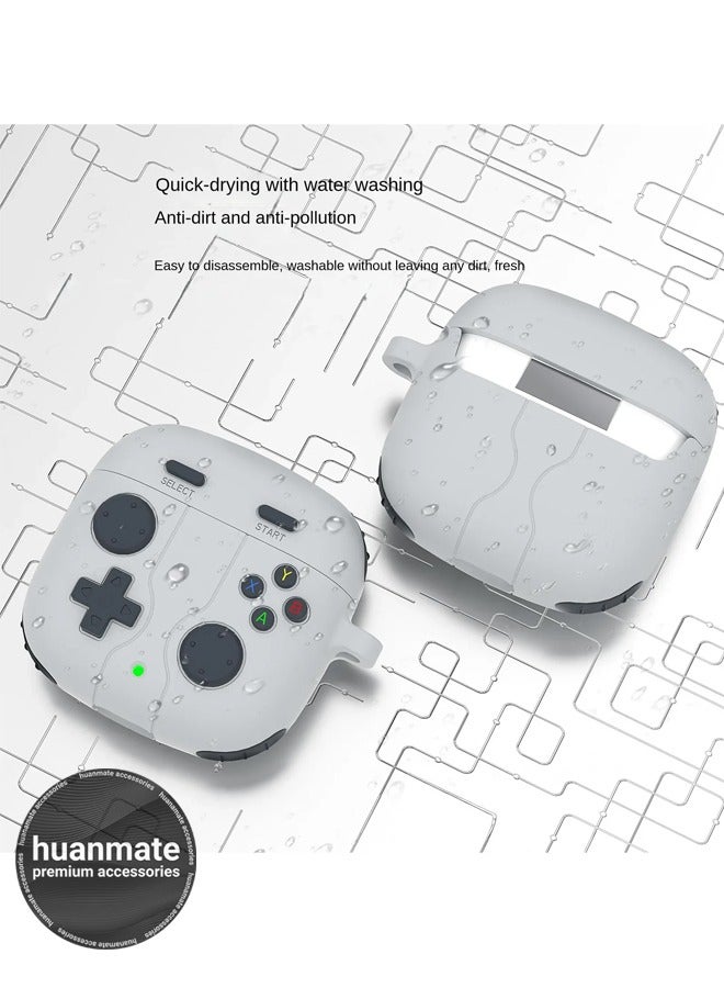 huanmate Huawei FreeBuds SE 2/SE 3 Premium Protection Case Cover - White - Lightweight, Stylish Design, Accurate Cut-outs - Easy to Install & Remove - Durable Shield for Your Huawei FreeBuds SE 2 - Image 4