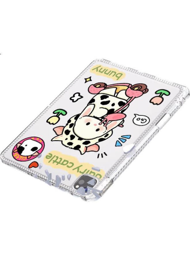 Hboalg Apple Ipad Air 6 Protective Case Apple Ipad Air 6 New 11-inch Cartoon Protective Shell With Airbag Pen Slot Ultra-thin Anti-fall Soft Shell - Image 2