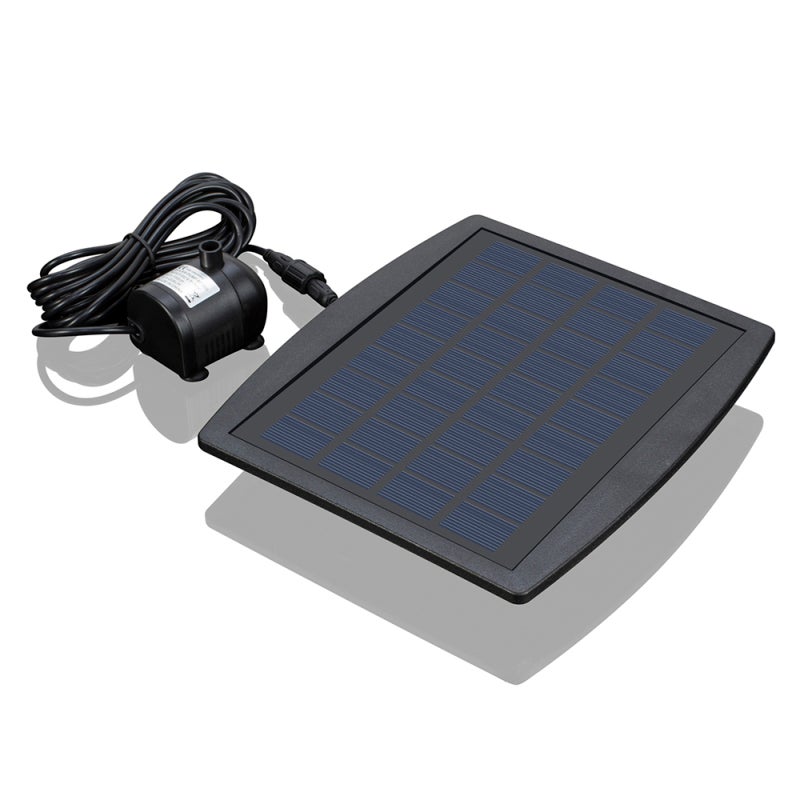 Solar Garden Fountain: 3 Different Water Outlet Caps Brushless DC Water Pump - Solar Panels Directly Drive Auto-Start In 3 Seconds Solar Fountain for Outdoor Garden Use - Image 1