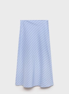 MANGO Striped Midi Skirt  - Image 5