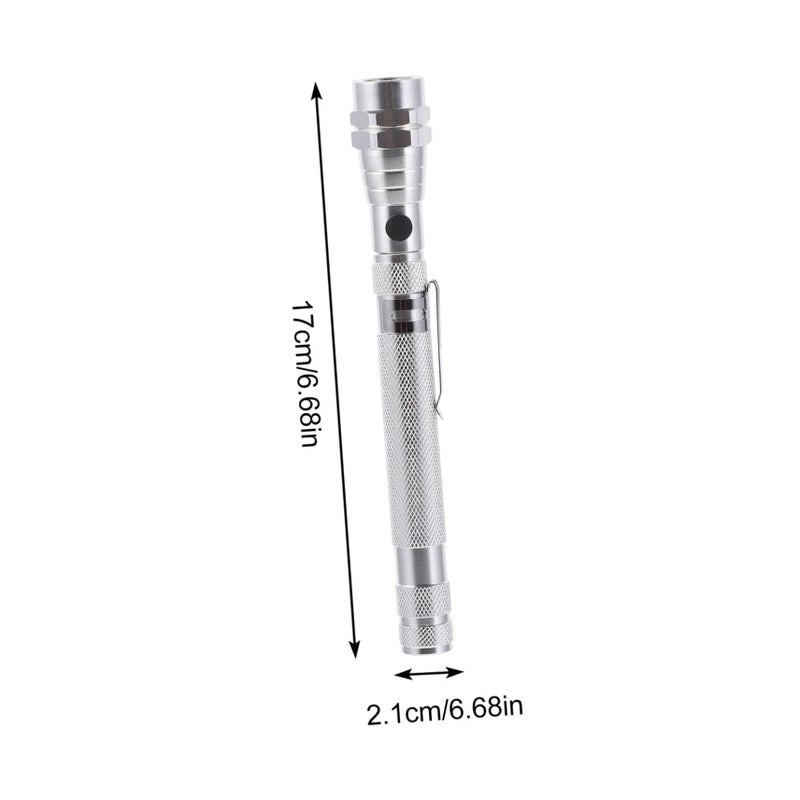 Telescopic Magnetic LED Flashlight Portable Mechanical Tool For Garage Workshop - Image 3