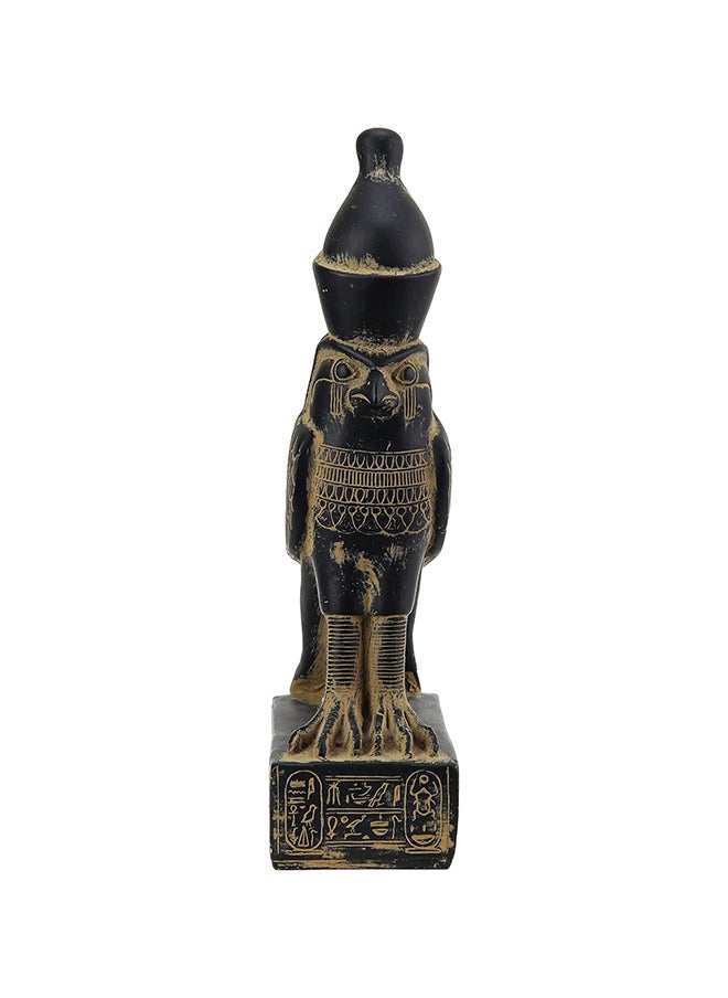 Generic Statue Of Horus God Falcon Bird Sculpture Large Black Heavy Stone Made In Egypt. Horus Is The Name Of A Sky God In Ancient Egyptian Religion. 