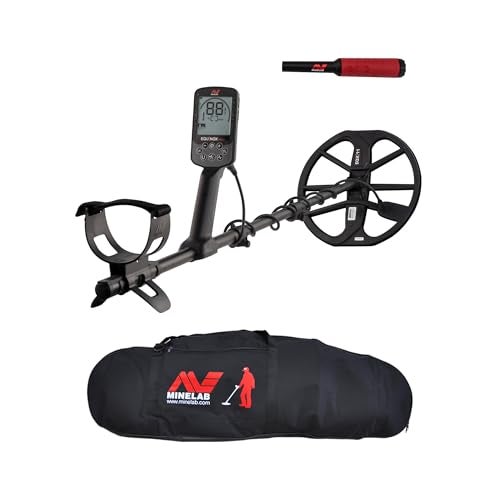 MINELAB Equinox 900 Multi-Frequency, Collapsible, Professional Metal Detector Bundle for Adults with EQX 11" & 6” Waterproof Double-D Coils, PRO-FIND 40 Advanced Pinpointer & Handheld Carry Bag - Image 1