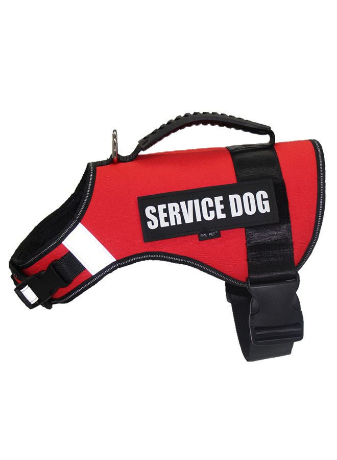 NIBEMINENT Adjustable Harness Chest Strap Red/Black XXL