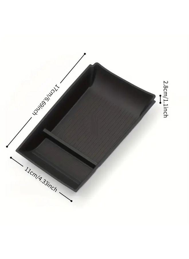 Console Storage Box Anti Slip Dustproof Pad Vibration Reduction Mat - Image 2