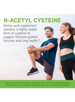 Davinci Laboratories Nacetyl Cysteine 500 Mg An Amino Acid Supplement To Support Immune System Function And Lung Health Vegetarian Glutenfree 90 Capsules  - Image 4