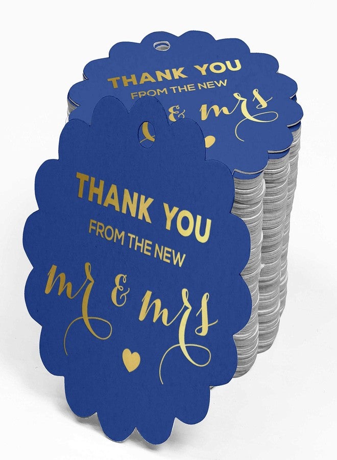 Inkdotpot Thank You from The New Wedding Bottle Tag Gold Foil Favor Hang Tags 100 Pack - Image 4