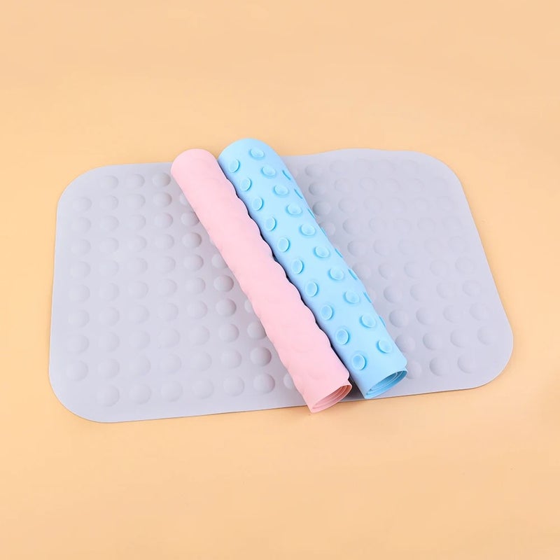 Y&D Eco-Friendly Bathroom Anti-Slip Bath Mat - Household Shower & Bathtub Floor Mat with Strong Suction Cups for Drainage & Anti-Fall Safety - Image 3