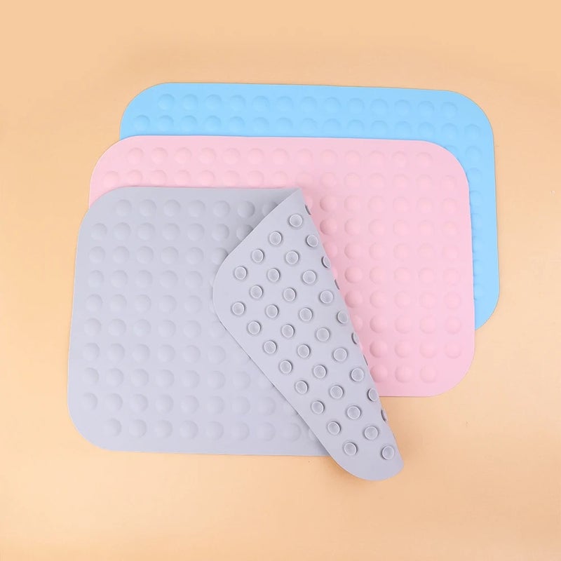 Y&D Eco-Friendly Bathroom Anti-Slip Bath Mat - Household Shower & Bathtub Floor Mat with Strong Suction Cups for Drainage & Anti-Fall Safety - Image 2