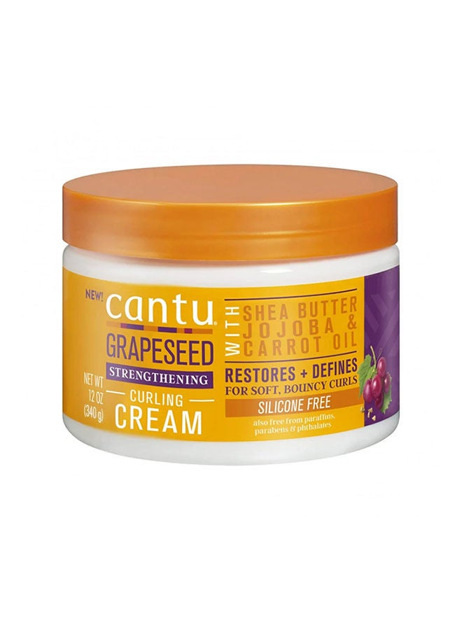 Grape Seed Curling And Styling Hair Cream Orange