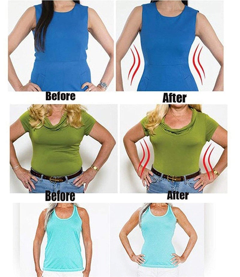 serveuttam Waist Trainer Belt for Women - Waist Cincher Trimmer - Slimming Body Shaper Belt - Sport Girdle Belt (Black, L-XL) - Image 5