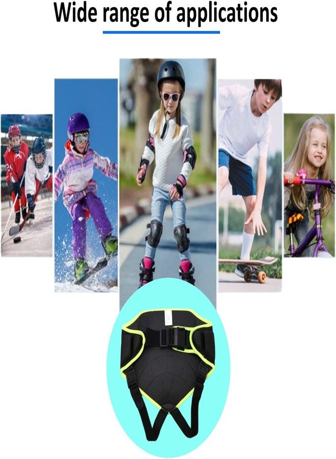 BODLYL Protective Butt Pads, Children Extreme Sports Hip Protection for Skating & Roller Hockey - Pants Kids Skate Pads Impact Shorts (Black) (Under 12 Years Old) - Image 3