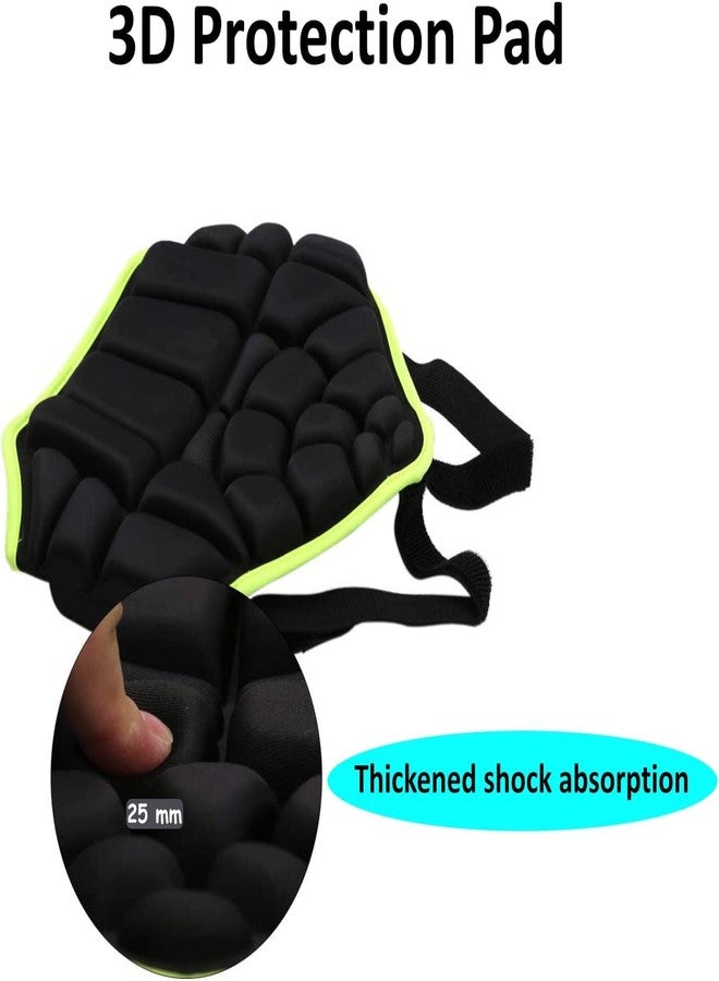 BODLYL Protective Butt Pads, Children Extreme Sports Hip Protection for Skating & Roller Hockey - Pants Kids Skate Pads Impact Shorts (Black) (Under 12 Years Old) - Image 4