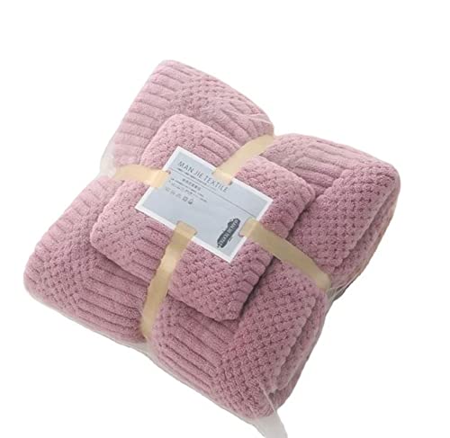 Home-Cloud HomeCloud Ultra Soft 300 GSM Bath Towel Set | 3X Softer Than Cotton Towels | Highly Absorbent & Ultra Fast Dry | Perfect for Home, Pool, Spa & Gym |Set of 2 (1 Bath (140x70cm), 1 Face Towel (75x35cm) - Image 3