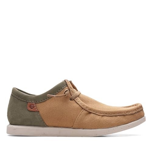 clarks مجموعة كلاركس أحذية شاكرا لايت للرجال، موك موكاسين، رمل داكن، 9.5 M - Image 4