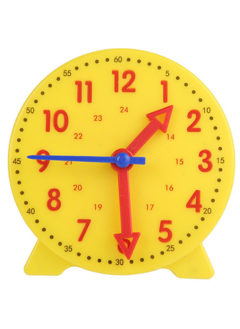 Generic - Interactive Educational Digital Clock Toy for Kids – Time Learning Game with Clock Face, Dice, and Punch Cards – Teach Children to Read Analog and Digital Time Easily with AM/PM Recognition - Image 1