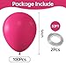 KALOR Hot Pink Balloons100 Pcs 5 Inch Mini Matte Latex Balloons for Balloon Garland Arch Birthday Decoration Wedding Party Baby Shower Decorations - Image 2