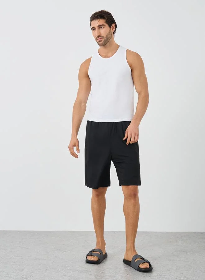 Styli Styli Set of 5 - Round Neck Cotton Stretch Vest