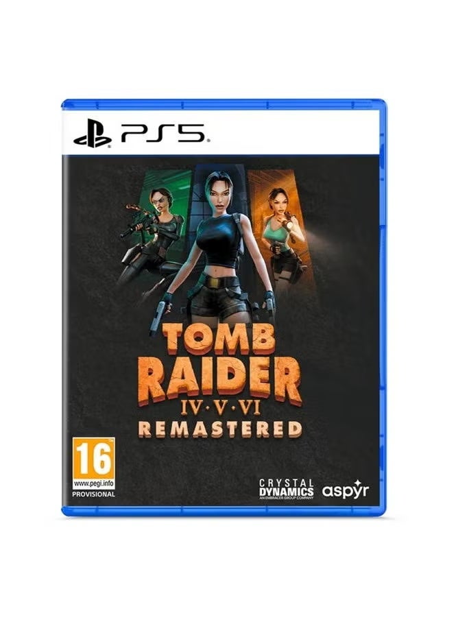 H120 Tomb Raider IV-VI Remastered Starring Lara Croft - PlayStation 5 - Image 1