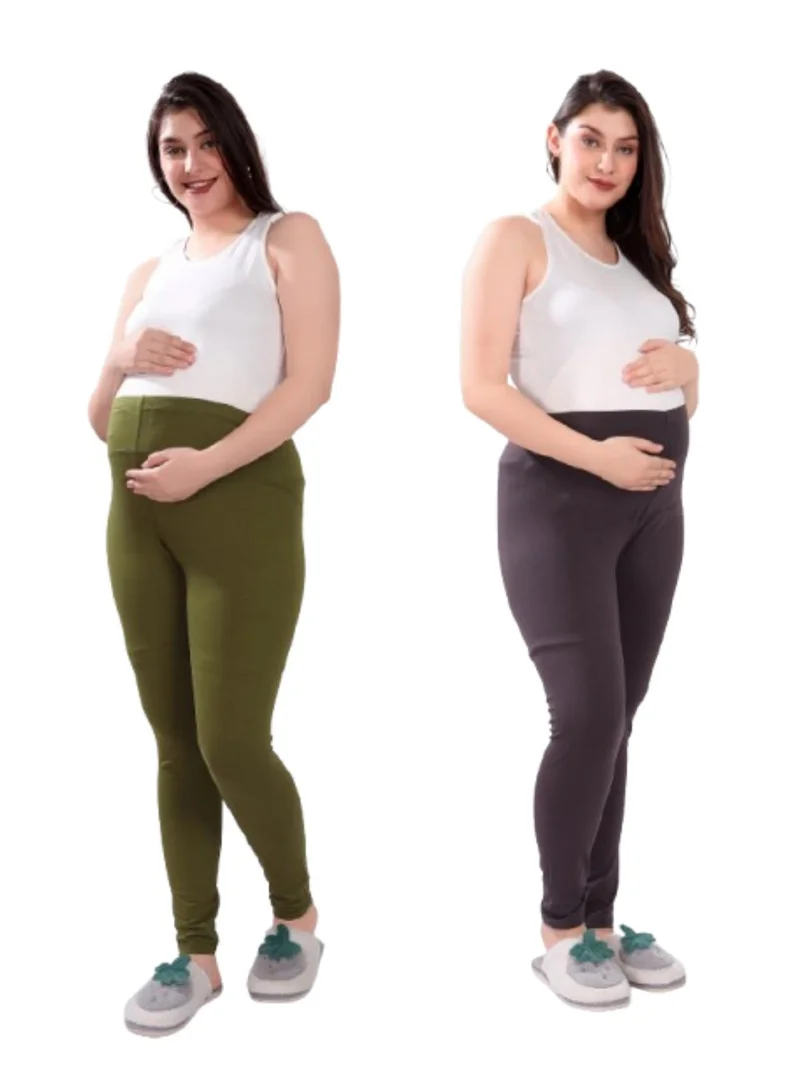 TUMMY TUMMY Maternity Legging Combo Pack of 2