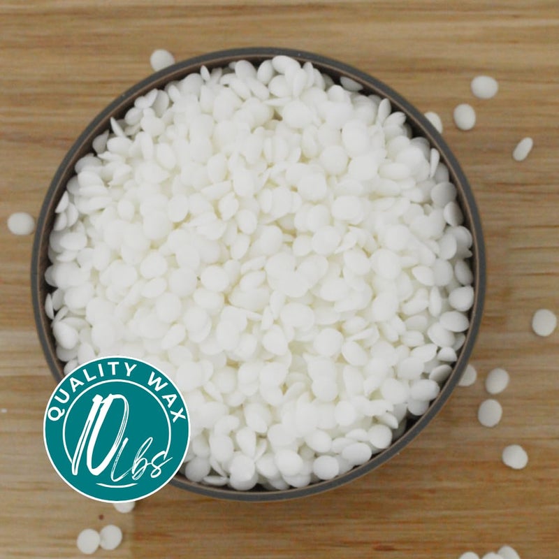 Direct Candle Supply Coconut Soy Wax Beads for Candle Making | 10lb Coconut Soy Candle Wax Pastilles for Candlemaking | Smooth Blend for High Load Fragrance Formulation | Candle Making Supplies - Image 2