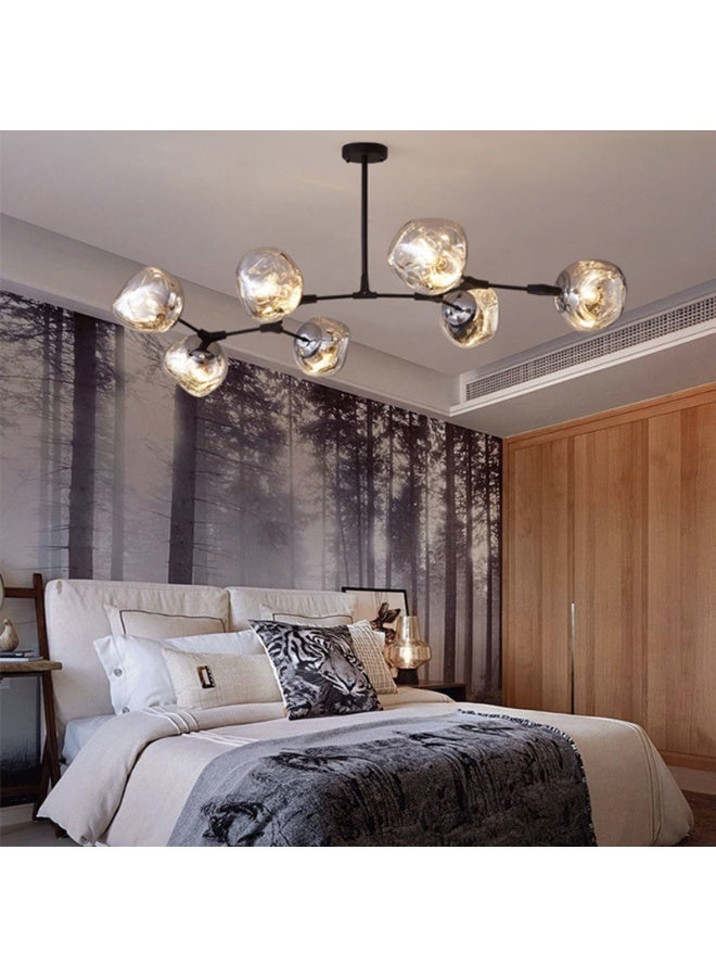 Modern irregular glass spherical chandelier  - Image 2