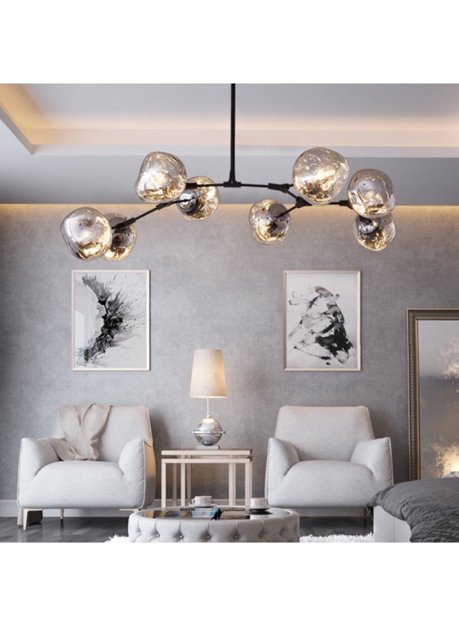 Modern irregular glass spherical chandelier  - Image 1