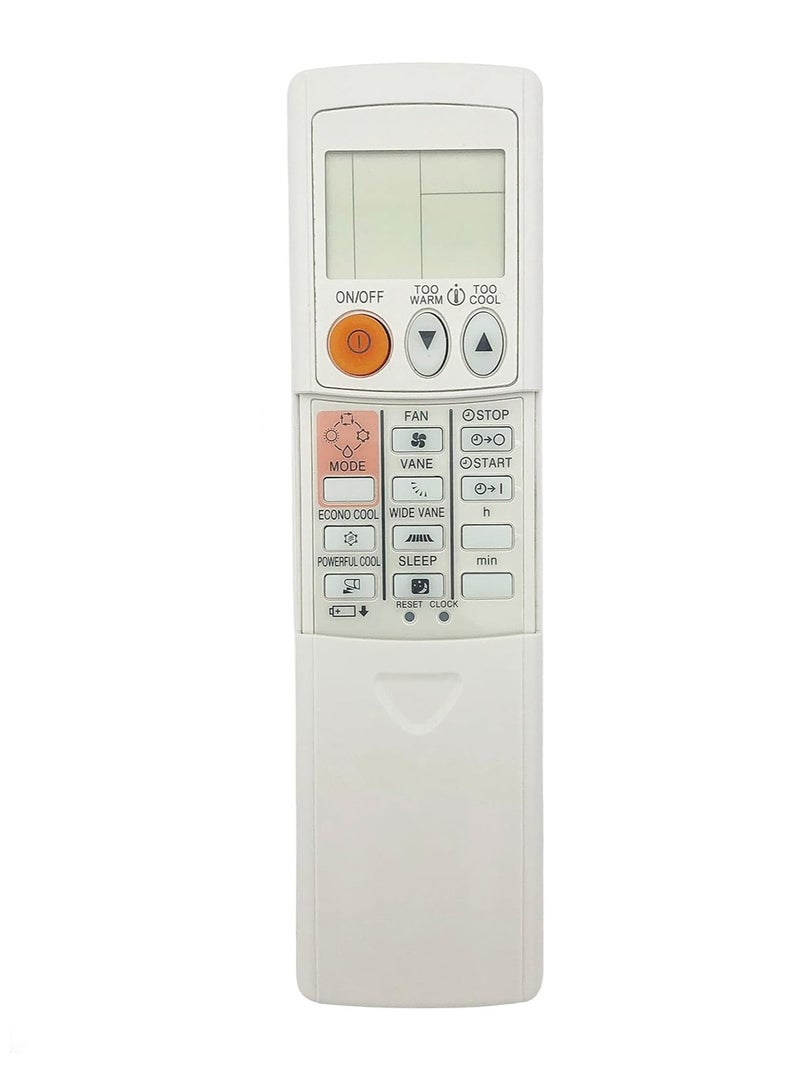 TIGER Universal Remote Control Replacement for Mitsubishi Air Conditioner A/C – Compatible with Most Models Including MSZ-A12NA, MSZ-GE09NA, MSZ-A15NA, MSZ-D30NA, MSZ-A24NA-1, KM07M, KM15E – Display in Celsius – Easy Setup, Long-Range Signal, Durable Design  - Image 2