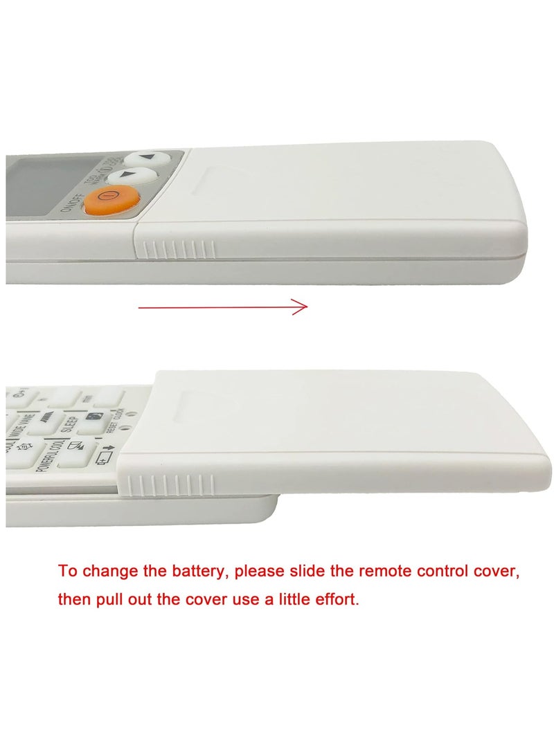TIGER Universal Remote Control Replacement for Mitsubishi Air Conditioner A/C – Compatible with Most Models Including MSZ-A12NA, MSZ-GE09NA, MSZ-A15NA, MSZ-D30NA, MSZ-A24NA-1, KM07M, KM15E – Display in Celsius – Easy Setup, Long-Range Signal, Durable Design  - Image 4