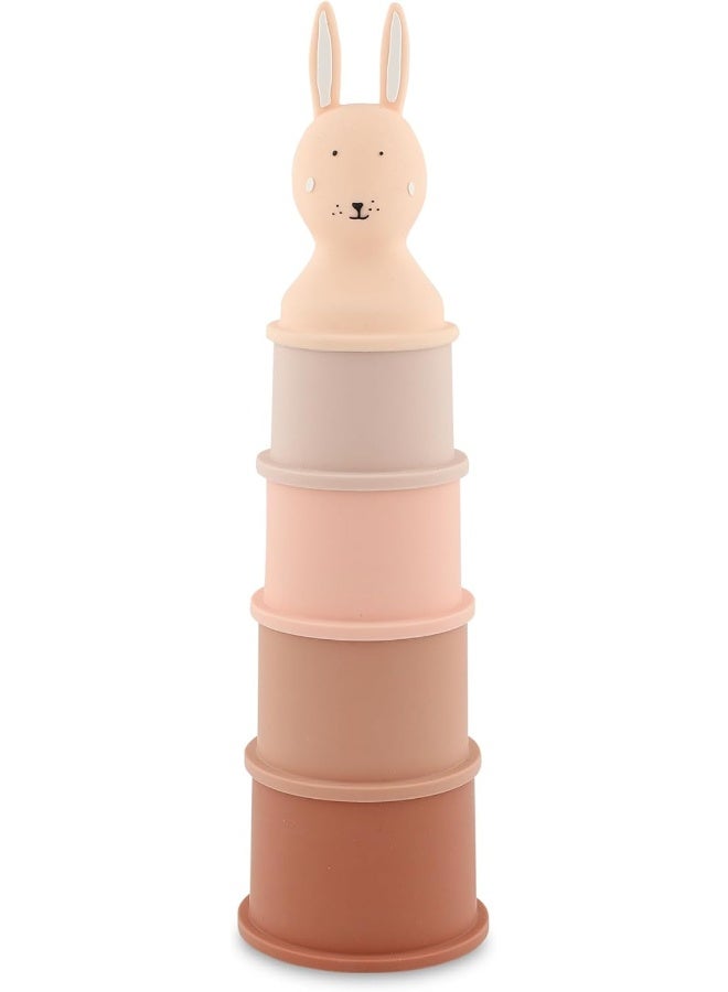 Trixie Stacking cups - 5pcs - Mrs. Rabbit - Image 1