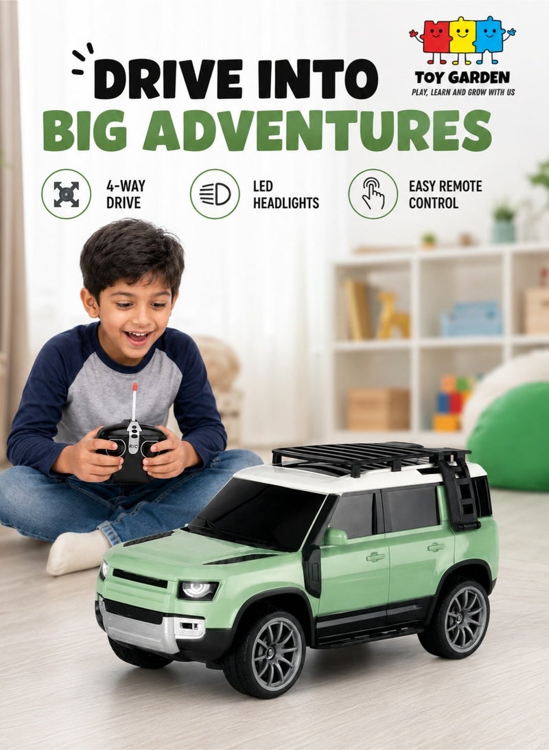 TOY GARDEN 1:16 Scale Remote Controlled Super Racing Car | High Speed Motorized RC Chargeable Sports Toy Vehicle for Kids Ages 3+ - Image 1