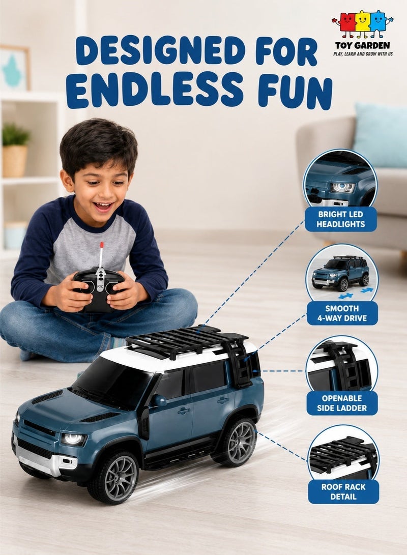 TOY GARDEN 1:16 Scale Remote Controlled Super Racing Car | High Speed Motorized RC Chargeable Sports Toy Vehicle for Kids Ages 3+ - Image 3