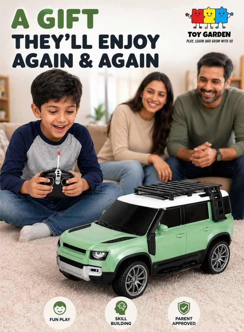 TOY GARDEN 1:16 Scale Remote Controlled Super Racing Car | High Speed Motorized RC Chargeable Sports Toy Vehicle for Kids Ages 3+ - Image 5