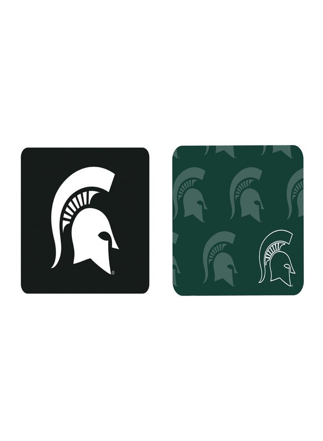 Centon OTM Essentials Officially Licensed Michigan State University Standard Fabric Mouse Pad, Desk Accessories, Standard Fabric Gaming Mouse Pad with Non-Slip Rubber Base, Mascot Repeat - Image 2