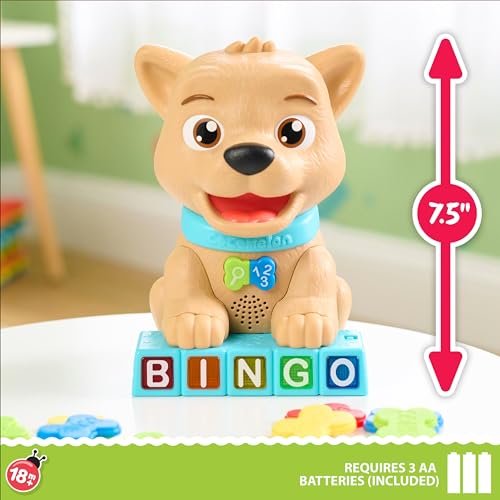 Just Play Cocomelon Count & Learn Bingo, 11-pieces, 40+ Learning Phrases, Early Learning and Education, Kids Toys for Ages 18 Month - Image 2